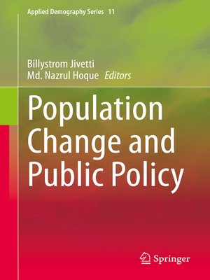 cover image of Population Change and Public Policy